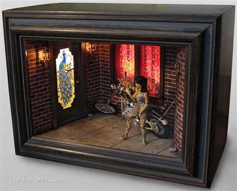 metal layered diorama shadow box|shadowbox diorama.